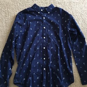 American Eagle “Skiing” button down size Medium